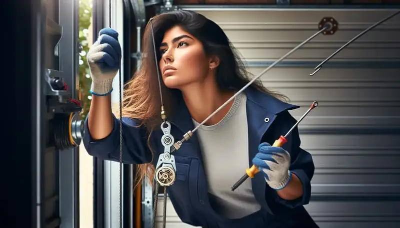 Garage Door Cable Repair — Florence-Firestone