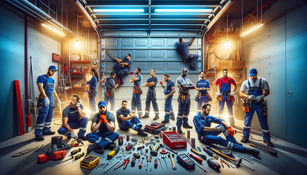 Emergency Garage Door Service in Downey