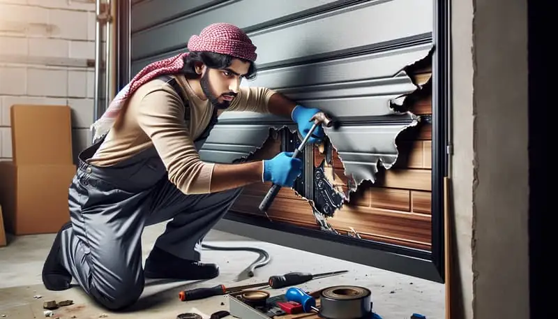 Garage Door Panel Replacement — McCampbell
