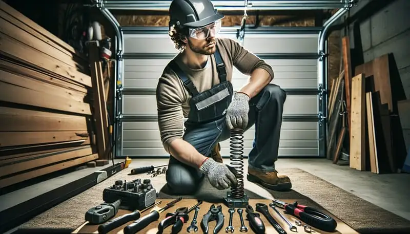 Garage Door Spring Repair — Workman