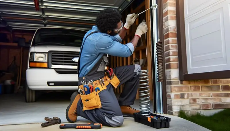 Garage Door Spring Repair — Vinvale
