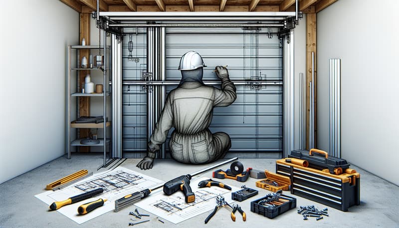 Garage Door Track Repair