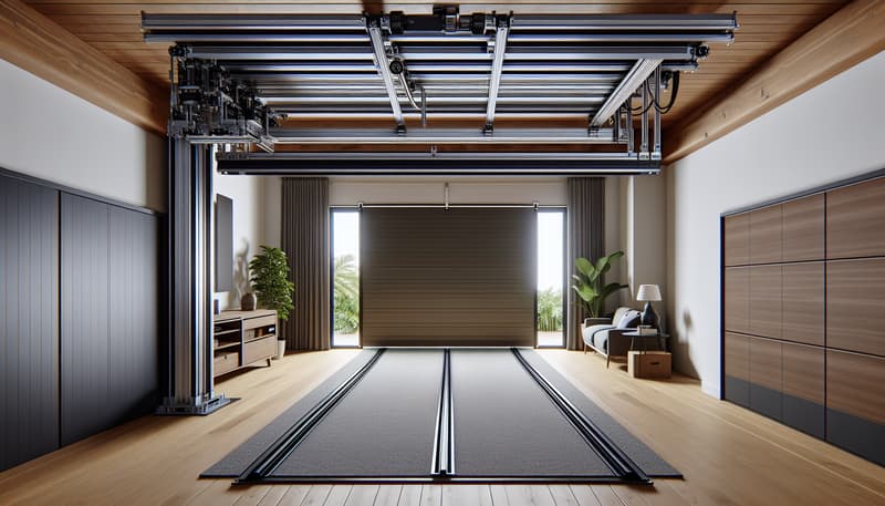 Garage Door Track Repair in Downey